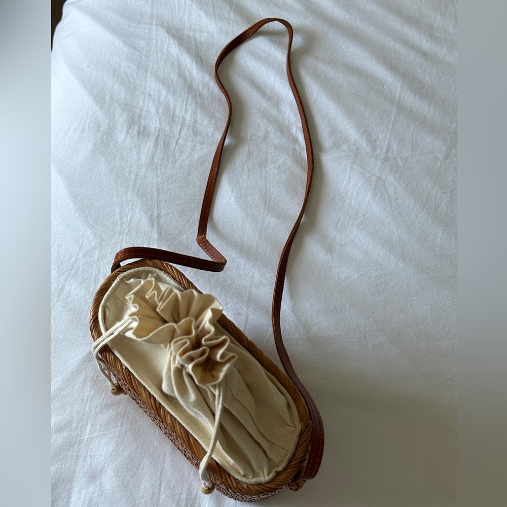 Straw crossbody purse - Picture 5 of 6